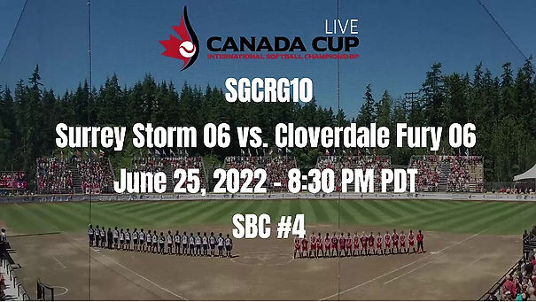 SGCRG10 - Surrey Storm 06 vs. Cloverdale Fury 06
